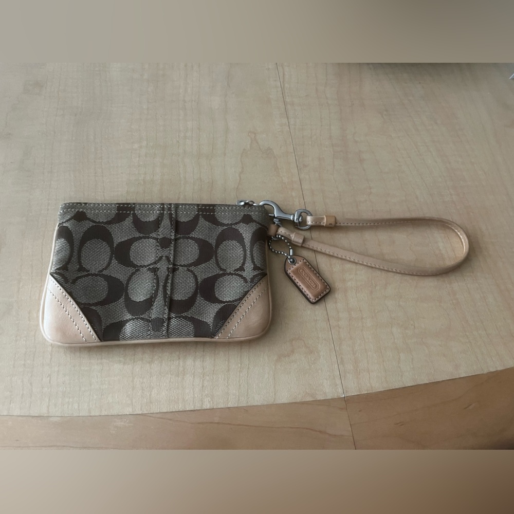 Vintage Coach Wristlet